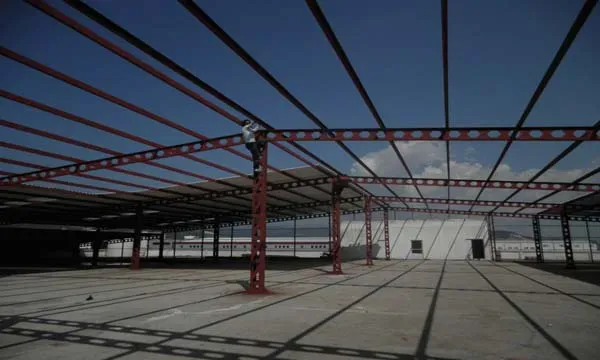 Çelik çatı ve platform imalatı
